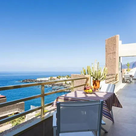 Lujoso Frente Al Mar Con Terrazas, Aire Acondicionado Y Wi-fi En Tenerife - Es-279-8 * サンティアゴ・デル・テイデ