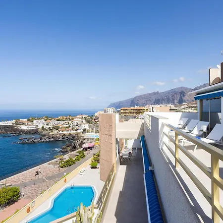 Lujoso Frente Al Mar Con Terrazas, Aire Acondicionado Y Wi-fi En Tenerife - Es-279-8 アパート *