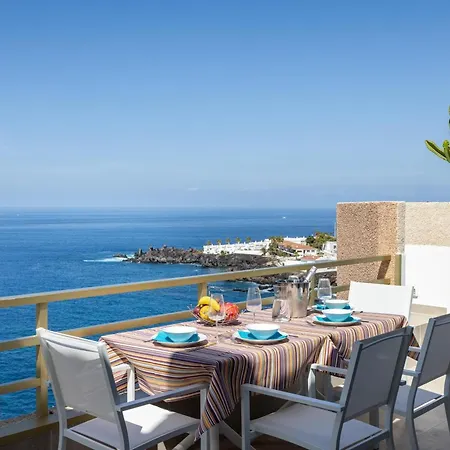 Lujoso Frente Al Mar Con Terrazas, Aire Acondicionado Y Wi-fi En Tenerife - Es-279-8 * サンティアゴ・デル・テイデ
