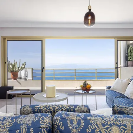Lujoso Frente Al Mar Con Terrazas, Aire Acondicionado Y Wi-fi En Tenerife - Es-279-8 公寓