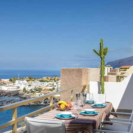 Luxueux Bord De Avec Terrasses, Clim Et Wi-fi A Tenerife