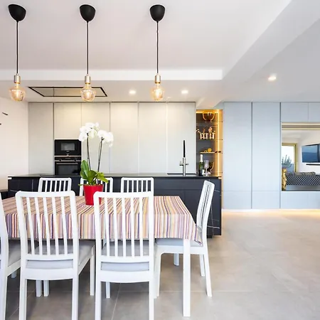 Lujoso Frente Al Mar Con Terrazas, Aire Acondicionado Y Wi-fi En Tenerife - Es-279-8 Apartmán Santiago del Teide