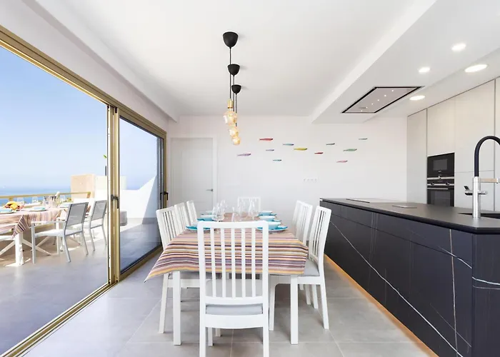 Apartmán Lujoso Frente Al Mar Con Terrazas, Aire Acondicionado Y Wi-fi En Tenerife - Es-279-8